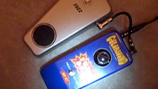 Video thumbnail for D*A*M/colorsound one knob fuzz vs jennings on knobber by jermsfuzz