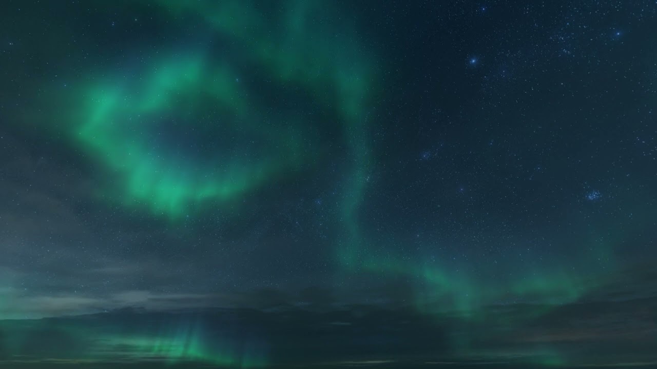 Aurora Borealis Northern Lights | Video Footage | Copyright Free Stock Footage
