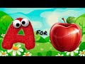 abcd kids video - a to z alphabet - abcd- abc kids video - preschool learning video for Toddlers