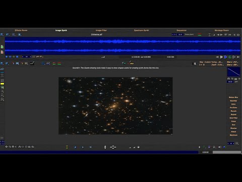 Sound of Universe HD   4K ( Metasynth )