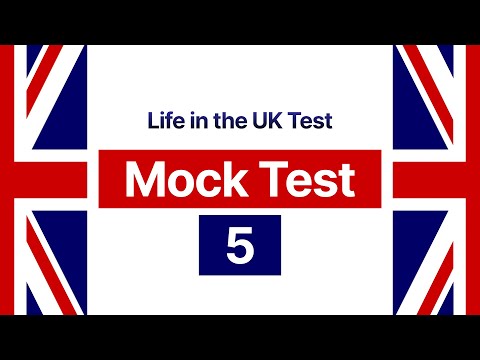 NEW Life in the UK 2026: Mock Test 5