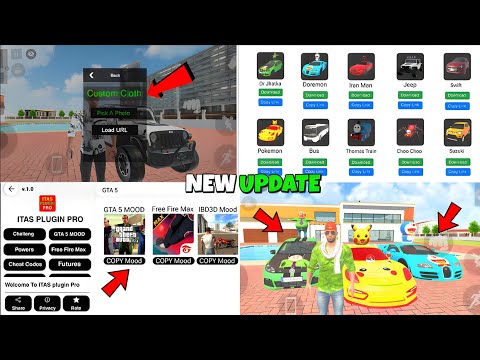 Indian thef auto simulator new update 🤯+New Custom Cloth Future And All New Secret Future+Cheat Code