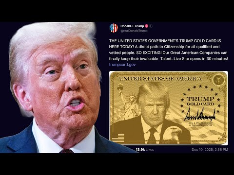 Trump starts SELLING CITIZENSHIP on the internet