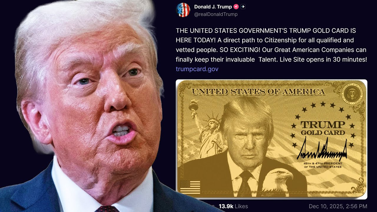 Trump starts SELLING CITIZENSHIP on the internet
