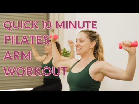 Quick At Home Pilates Arm Workout (10 minutes)
