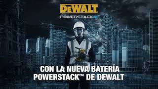 DEWALT POWERSTACK™ Una Nueva Dimensión Sin Cable anuncio