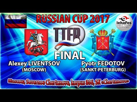 КУБОК РОССИИ-2017 ФИНАЛ вид-2 Алексей ЛИВЕНЦОВ (R:1710) - Пётр ФЕДОТОВ (R:1327)