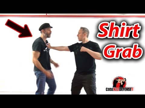 How to Defend against a Shirt Grab - Self Defense