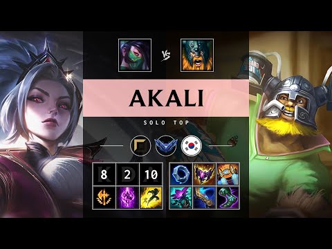 Akali Top vs Olaf: Godlike - KR Diamond Patch 14.24