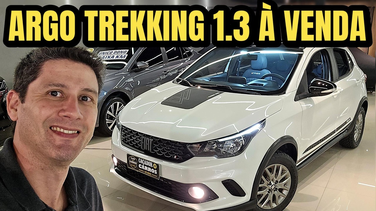 Fiat Argo Trekking 1.3 2022 À VENDA // Caçador de Carros