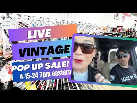 Vintage Home Decor Pop Up Sale! Brass Lovers!