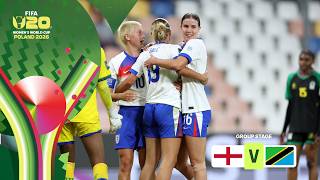 England vs Tanzania Highlights | FIFA U-20 Women's World Cup 2026™