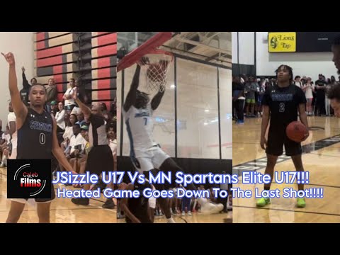 JSizzle U17 Vs MN Spartans Elite U17!! Heated Matchup Goes Down To The Last Shot