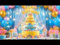 Happy Birthday Song Colorful Birthday Celebration Music