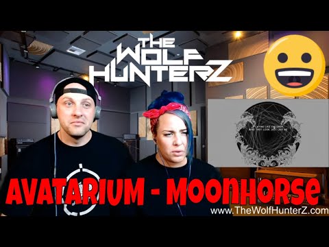 AVATARIUM - Moonhorse (OFFICIAL LYRIC VIDEO) THE WOLF HUNTERZ Reactions