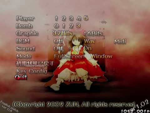 Fixing Touhou 6
