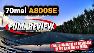 Bakit eto ang dashcam na dapat mong ilagay sa sasakyan mo - 70mai A800SE 4K ULTRA HD