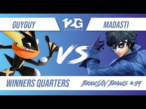 BrookLAN Brawls 89 - GuyGuy (Greninja) v. Madasti (Joker) - Winners Quarters