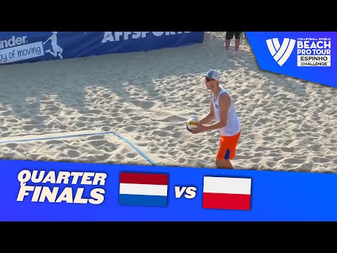 Varenhorst/Van De Velde vs. Kantor/Rudol - Quarter Final Highlights Espinho 2022 #BeachProTour
