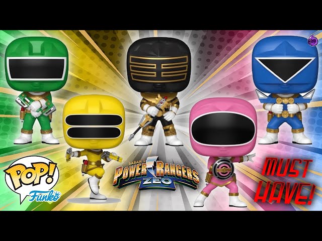 Vídeo relacionado con Funko Pop! Television: Power Rangers - Blue Zeo Ranger - Figura de Vinilo Coleccionable - Idea de Regalo - Mercancía Oficial - Juguetes para niños y Adultos - Figura Modelo para coleccionistas