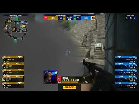 karrigan 300iq call to secure OT / Faze vs ENCE