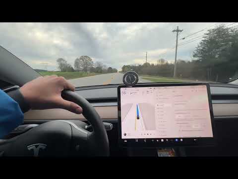 Tesla full self driving version 12.3 2.1 2024￼