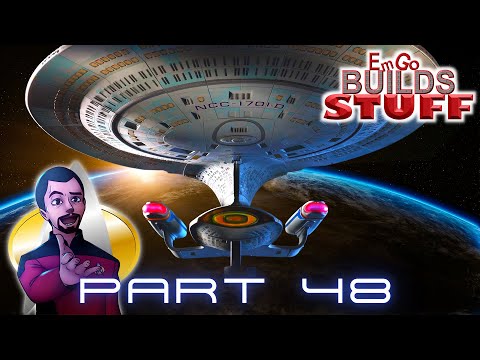 Eaglemoss Star Trek USS Enterprise NCC 1701-D Kit (Part 48): EmGo Builds Stuff