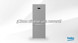 Beko ¿Cómo nivelar el frigorífico? anuncio