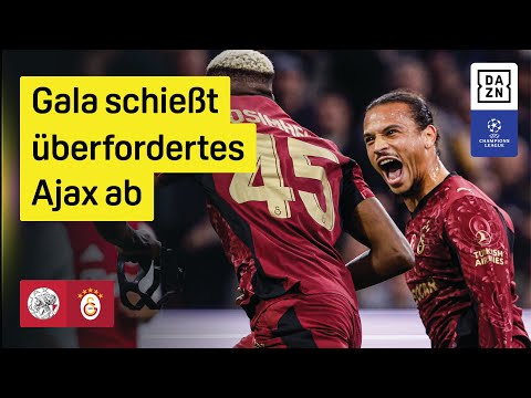 Ajax Amsterdam - Galatasaray Istanbul | UEFA Champions League | DAZN Highlights