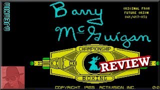 Barry Mcguigan World Championship Boxing - on the ZX Spectrum 48K !! with Commentary