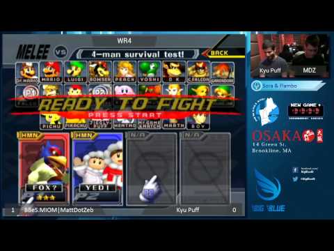New Game Plus XI -  MattDotZeb (Falco) vs Buffglutes92 [Kyu Puff] (Icies) - WR4