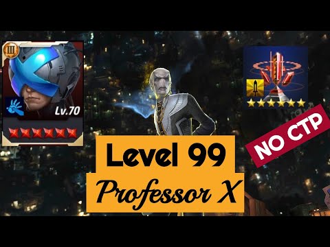 PROFESSOR X vs Ebony Level 99 NO CTP