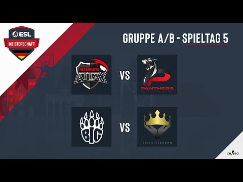 ATN vs. PNTHRS & BIG vs. TTC - ESL Meisterschaft 2020 - Season 1 - Spieltag 5.2