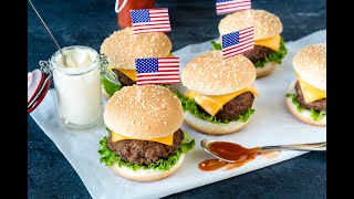 American Bacon Cheeseburger | The Best Fast Food Bacon Cheeseburgers