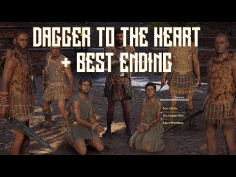 Assassin's Creed Odyssey - Dagger to the Heart Sidequest All Endings Walkthrough