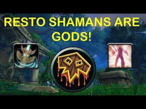 RESTO SHAMANS ARE GODS! Resto Shaman 2v2 Arena - Shadowlands 9.0 PvP