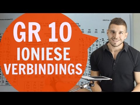 Gr 10 Wetenskap : Ioniese Verbindings