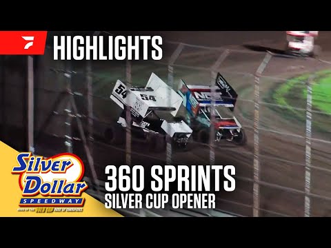 Silver Cup Opener | 360 Sprints at Silver Dollar Speedway 2/28/25 | Highlights