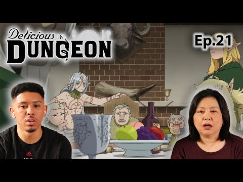 THIS IS TOO MUCH INFORMATION!!! Dungeon Meshi Ep.21 Reaction
