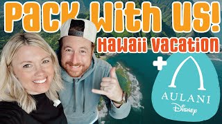Pack With Us for Disney Aulani 🌺 Hawaii Vacation Essentials & Travel Prep