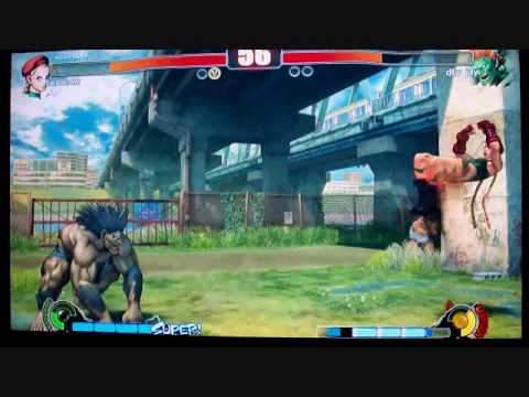 Leonis22 (Cammy) vs dfw jay (Blanka) XBL Allisfighter Vday SF4 G Finals 4 of 4