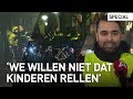 Plein '40-'45  vol vrijwilligers tegen de rellen