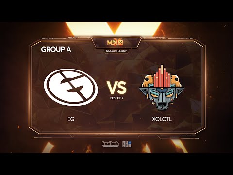 EG vs Xolotl, MDL Chengdu Major Qualifier, bo2, game 2 [Mila]