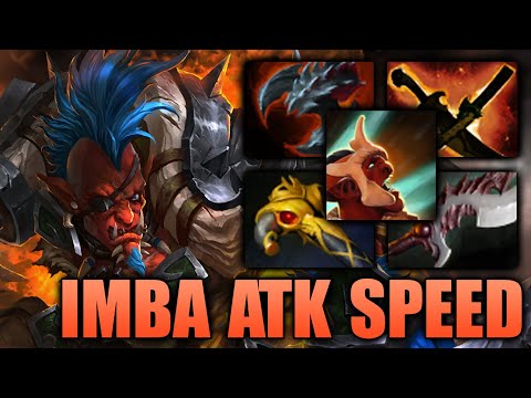 Troll Warlord - MONSTER ATTACK SPEED | Dota2 HightLight 1440p