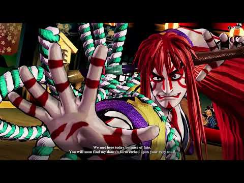 SAMURAI SHODOWN ⚔️ | Galford 🐺 vs Kyoshiro Senryo 🎭 | FREEDOM VS. THEATRICAL FURY