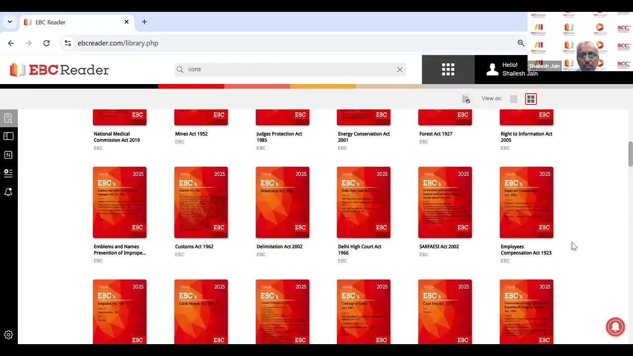Demo video of EBC Reader for Institutions by Mr. Shailesh Jain