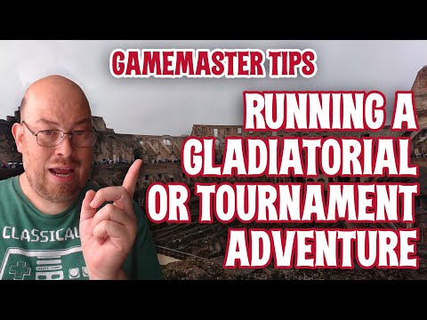 Running a Gladiatorial or Tournament Style Adventure | Hexed Press DM tips