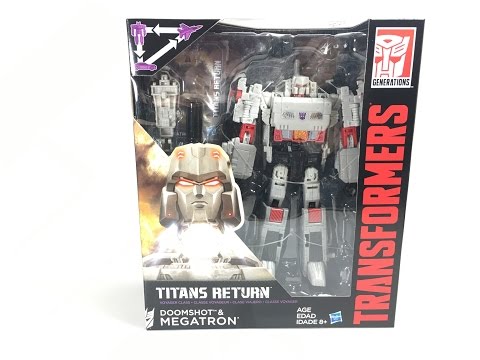 Transformers: Titans Return - Voyager MEGATRON w/ Doomshot