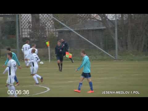 FK JESENÍK – MEDLOV 1 : 2, 2.11.2019