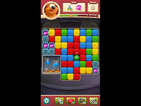 Toon Blast Level 3459 - NO BOOSTERS 🐻🐺🐱 | SKILLGAMING ✔️